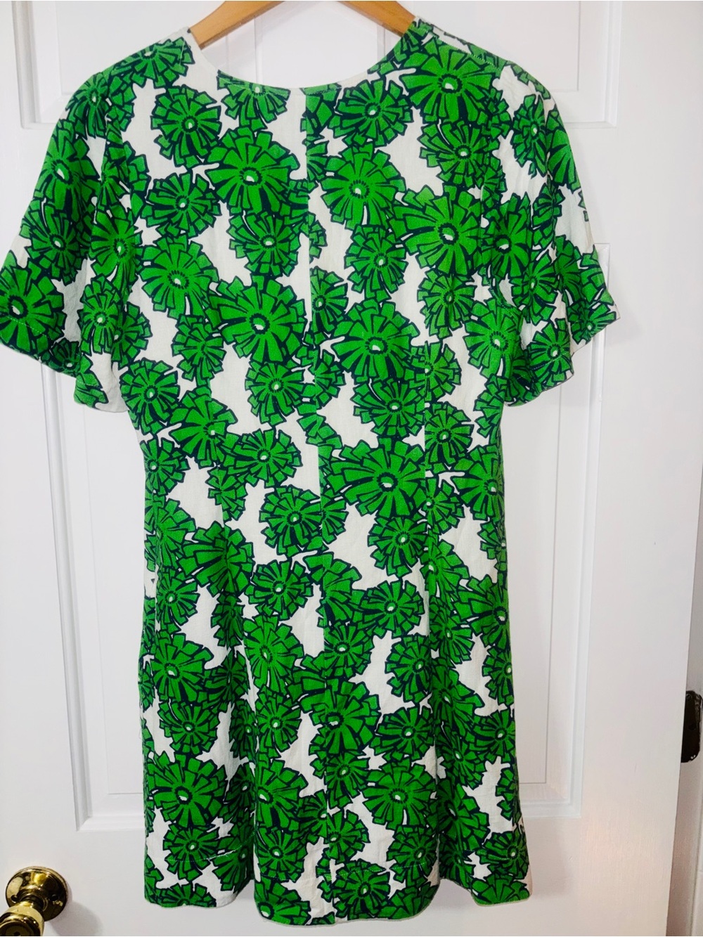 Porridge Green and White Dress Size Small